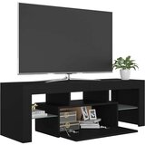 TV ormarić s LED svjetlima crni 120 x 35 x 40 cm | Eponuda.ba