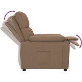  Naslanjač iz rjavega blaga | Shoptok.si