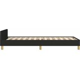  Okvir za krevet bez madraca crni 100x200 cm od tkanine | shoptok.hr