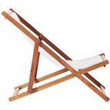 Bonami Essentials Bež/v temni naravni barvi vrtni ležalnik iz masivnega lesa Dionysus – | Shoptok.si