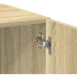  Visoka komoda boja hrasta 80x42,5x249 cm od konstruiranog drva | shoptok.hr