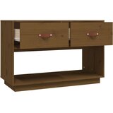 The Living Store ormarić smeđa boja meda 90x40x60 cm od masivne borovine | shoptok.hr