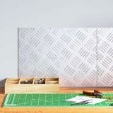 vidaXL Srebrna Aluminij 40 x 30 x 0.2 cm | shoptok.hr