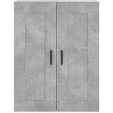  Zidni ormarić siva boja betona 69,5x34x90 cm konstruirano drvo | shoptok.hr