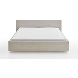 Meise Möbel Bež bračni krevet s prostorom za odlaganje s podnicom 200x200 cm Cube – | shoptok.hr