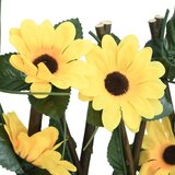 vidaXL Proširiva rešetka umjetnog bršljana 5 kom 5 kom žuta 180x30cm | shoptok.hr