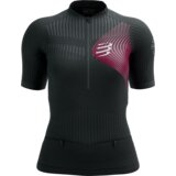 Majica Compressport Trail Postural SS Top Woman Black/Persian Red - L | shoptok.hr