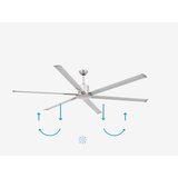 Faro 33465A - Plafonski ventilator ANDROS XL, mat hrom, Ø 213 cm, sa daljinskim upravljačem | Eponuda.com