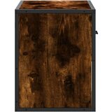 vidaXL TV ormarić boja dimljenog hrasta 60x31x39,5 cm drveni i metal | shoptok.hr