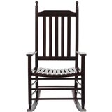 The Living Store gugalni stol z zaobljenim sedežem rjava topolovina - gugalni stol, (21421178) | Shoptok.si