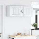  Ormar za Zid Lucca 2 pcs Bijela visokog sjaja 50 x 31 x 40 cm | shoptok.hr