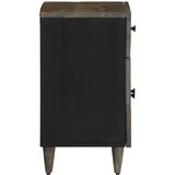  Noćni ormarić svijetlo sivi 50x33x60 cm Puno drvo Mango | Eponuda.com