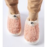 Gemre Pink warm slippers with a covered heel Aurelio | shoptok.hr