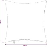  Presvlaka za jastuk 12 kom. HEERLEN Svijetlo žuta 50 x 50 cm | shoptok.hr