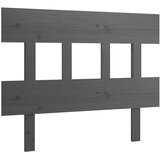  Uzglavlje za krevet sivo 103,5 x 3 x 81 cm od masivne borovine | Eponuda.com