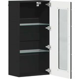 vidaXL Kabinetski zidni Zidne Crna 55 x 29 x 100 cm Konstruirano drvo | shoptok.hr
