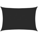  Jedro za zaštitu od sunca 160 g/m² crno 3,5 x 4,5 m HDPE | shoptok.hr