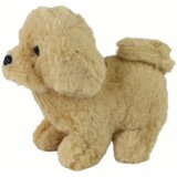  Walking Dog Interactive Toy Barking Beige | shoptok.hr