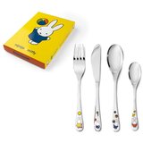 Zilverstad Dječji pribor za jelo 4 kom od nehrđajućeg čelika u srebrnoj boji Miffy – | shoptok.hr