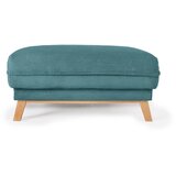 Bonami Selection Turkizen tabure iz rebrastega žameta Tori – | Shoptok.si