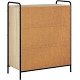  Ormar za cipele 76 x 36 5 x 93 cm Konstruirano drvo - Hrast sonoma 76 x 36 5 x 93 cm 1 ladica i 3 police | shoptok.hr