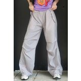 Madmext Dyed Gray Parachute Jogger Women's Trousers Cene
