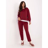 RUE PARIS Set-IT-KMPL-9237.46-burgundy | Shoptok.si