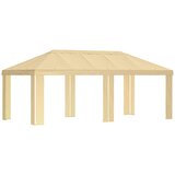 Gazebo Pokrivač 6 x 3 m Krem Poliester 190 gsm | Eponuda.ba