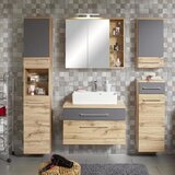 Premium Living Spodnja Omarica Float, Hrast, Antracit | Shoptok.si