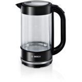 Bosch TWK70B03 električno kuhalo za vodo 1,7 L 2400 W Črno, Prozorno | Shoptok.si
