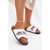 Boto Women's Sandals With Velcro On Cork Platform Beige Baylin | ePonuda.com