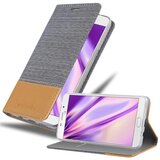 Cadorabo Ohišje, združljiv s Samsungom v svetlo sivo rjavi barvi - zaščitni pokrov z magnetnim zapiranjem, stoječo funkcijo in režo za kartico, (20569544) | Shoptok.si