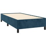  Okvir za krevet bez madraca tamnoplavi 90x200 cm baršunasti | shoptok.hr