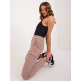 RELEVANCE Sweatpants-RV-DR-9604.27-dark beige | ePonuda.com