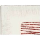  Platno Gift Decor Bijela Roza Crte S olakšanjem 110 x 60 x 2,5 cm (2 kom.) | shoptok.hr