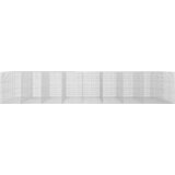  Gabion s žicom debljine 3,5 mm i mrežom 5x2,5 cm 850x100x150 cm | shoptok.hr