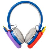 OXE Bluetooth brezžične otroške slušalke Pop It, samorog, modre | Shoptok.si