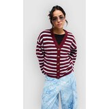 Roxy Deep As The Ocean Stripes Cardigan beet red all star stripe Cene