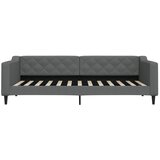  Dnevni krevet na razvlačenje bez madraca tamnosivi 90 x 200 cm | shoptok.hr