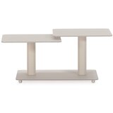 Marckeric Krem stakleni stolić za kavu 54x115 cm Elvi – | shoptok.hr