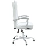  Uredski naslonjač od umjetne kože bijeli | shoptok.hr