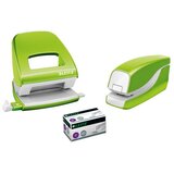 Esselte Leitz baterijski spenjač wow, do 10 listov, sv. zelen 55661054 | Shoptok.si