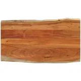 Mizna plošča 100x60x3,8 cm pravokotna trdna akacija naraven rob