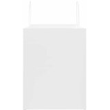  Papirnate vrećice 250 kom s ručkama bijele 32x22x28 cm | shoptok.hr