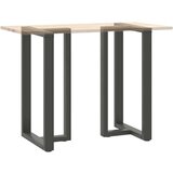 vidaXL Noge barske mize T-oblike 2 kosa antracit 60x35x(100-101) cm | Shoptok.si