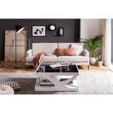 Livetastic KLUBSKA MIZA, črna, bela, visoki sijaj | Shoptok.si