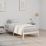 vidaXL Posteljni okvir brez vzmetnice 100x190 cm trdna borovina | Shoptok.si
