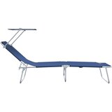  Ležaljka 2 pcs Plava 58 x 188 x 77cm Poliester | Eponuda.ba