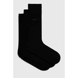 Boss Čarape (3-pack) za muškarce, boja: crna
