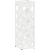  Stalak za kišobrane s pohranom Bijela 15,5 x 15,5 x 49 cm Čelik | shoptok.hr